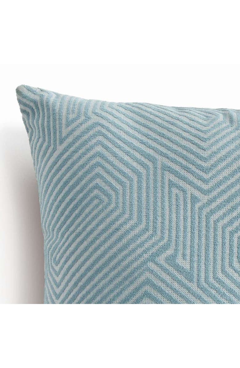 Napa Home & Garden Sora Square Indoor-Outdoor Pillow 24", Alternate, color, Blue