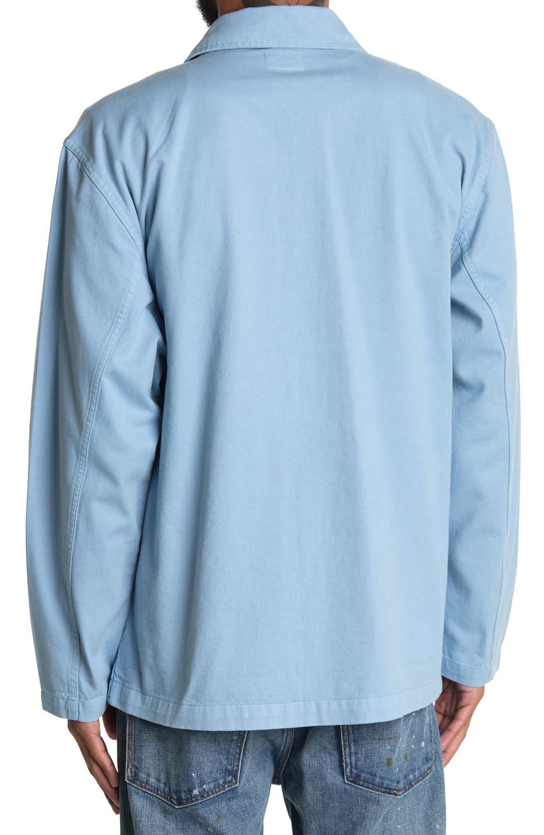 Obey Peace Organic Cotton Military Jacket, Alternate, color, 