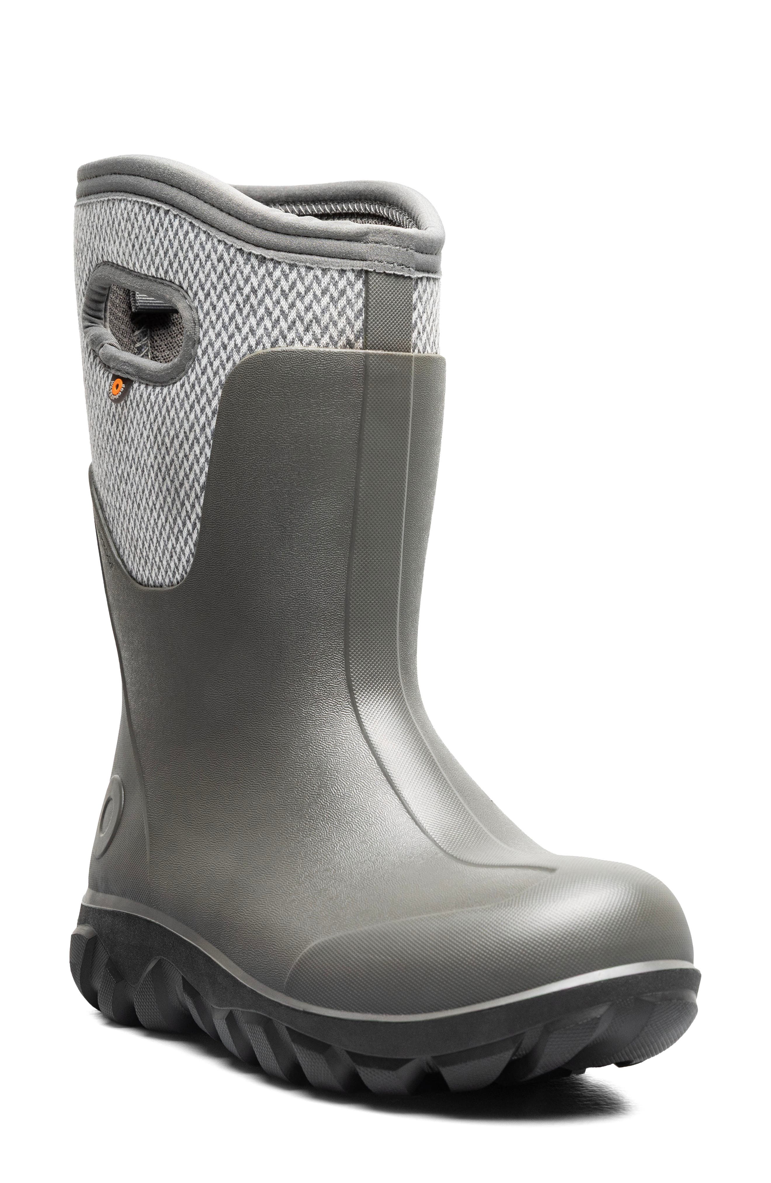 Classic Seamless Mid Waterproof Boot, Main, color, GRAY MULTI