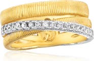 SUZY LEVIAN Golden Helix Coil Overlapping Ring