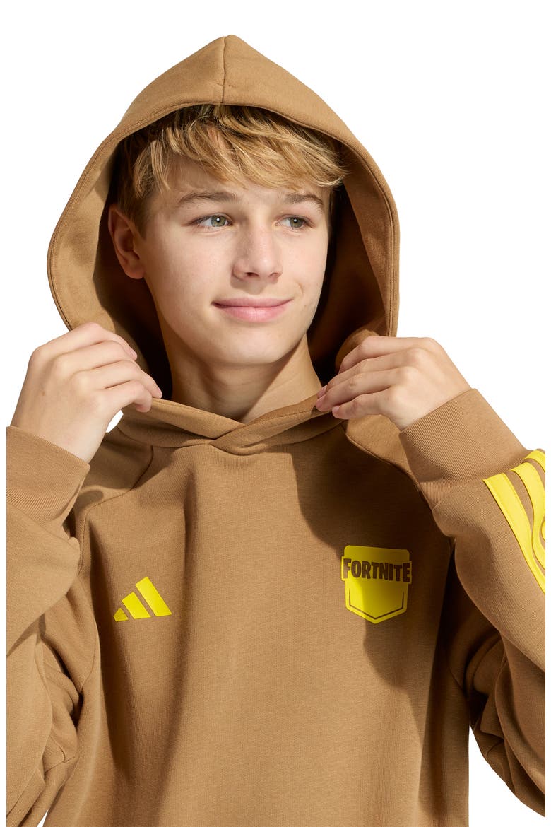 Kids' Fortnite Graphic Hoodie, Alternate, color, BROWN DESERT/ YELLOW