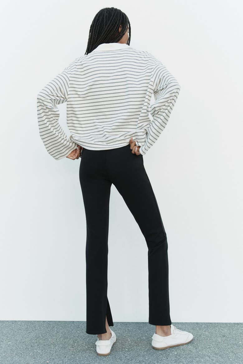 Ponte Pull-on Pants, Alternate, color, Black