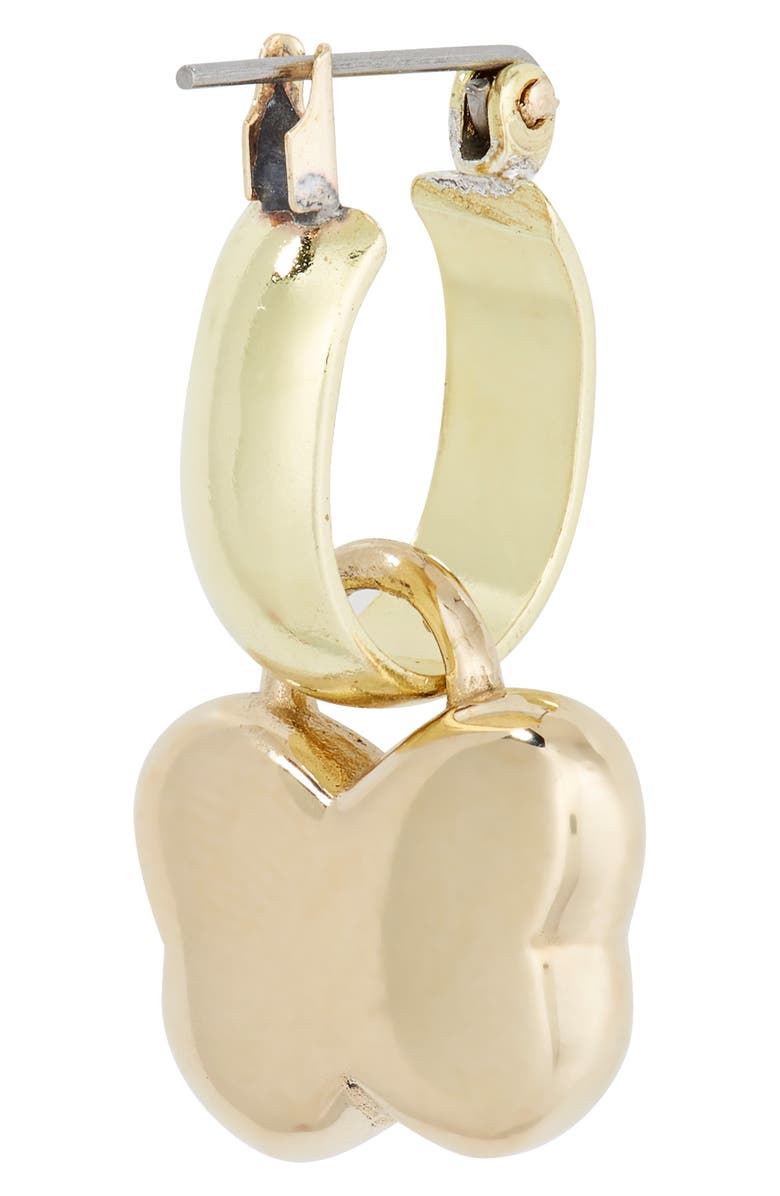 Laura Lombardi Maia Butterfly Charm Hoop Earrings, Alternate, color, 