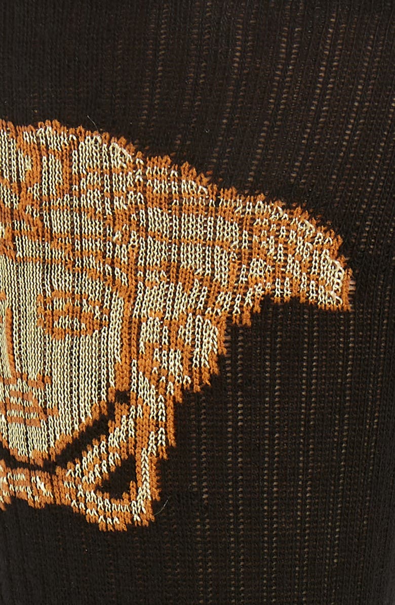 Versace Medusa Crew Socks, Alternate, color, 