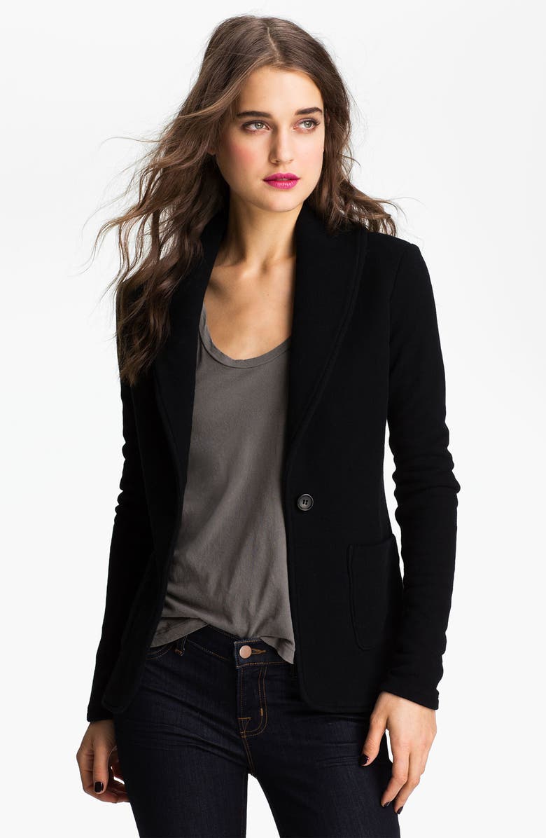 James Perse Shawl Collar Blazer, Main, color, 