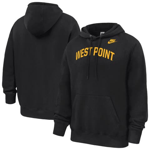 Men's Nike Black Army Black Knights 2026 West Point Classic Collection Club Fleece Hoodie
