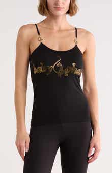 Baby Phat Logo Cami with Metal Trim