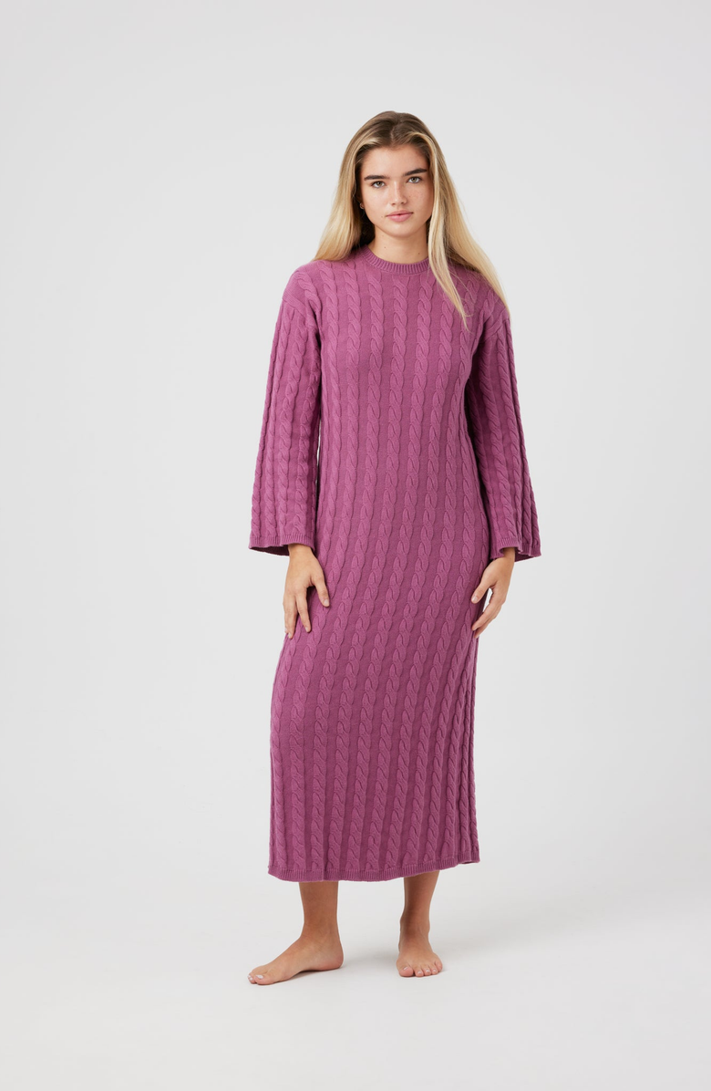 By Tess Collection Lannie Dress, Main, color, Mauve
