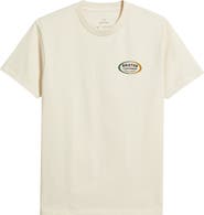 Brixton Rhett Cotton Graphic T-Shirt