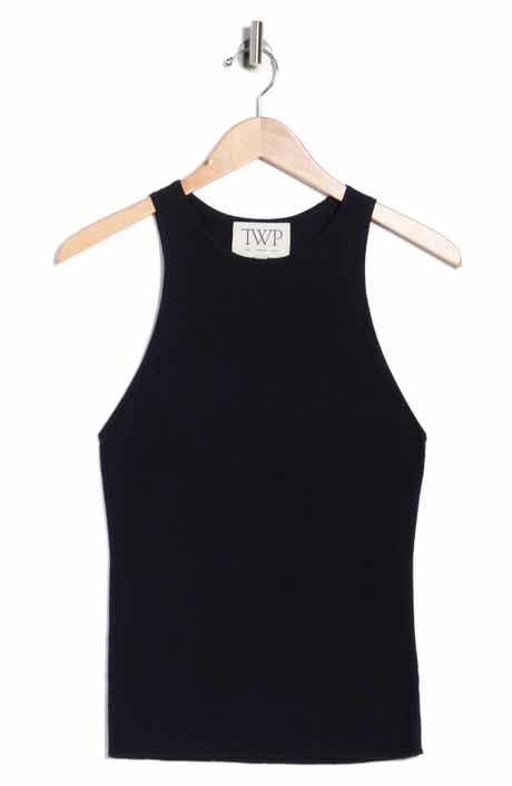Harbor Ribbed Leather Tank