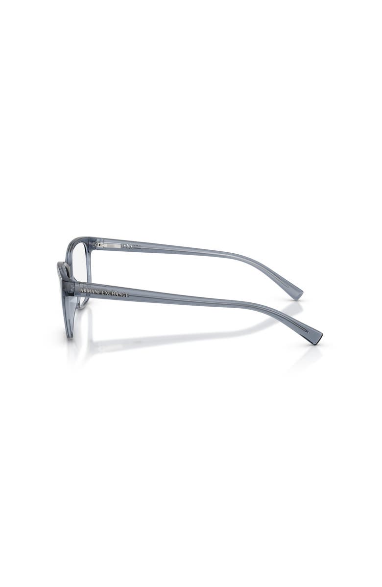 Armani Exchange 53mm Cat Eye optical glasses, Alternate, color, Blue