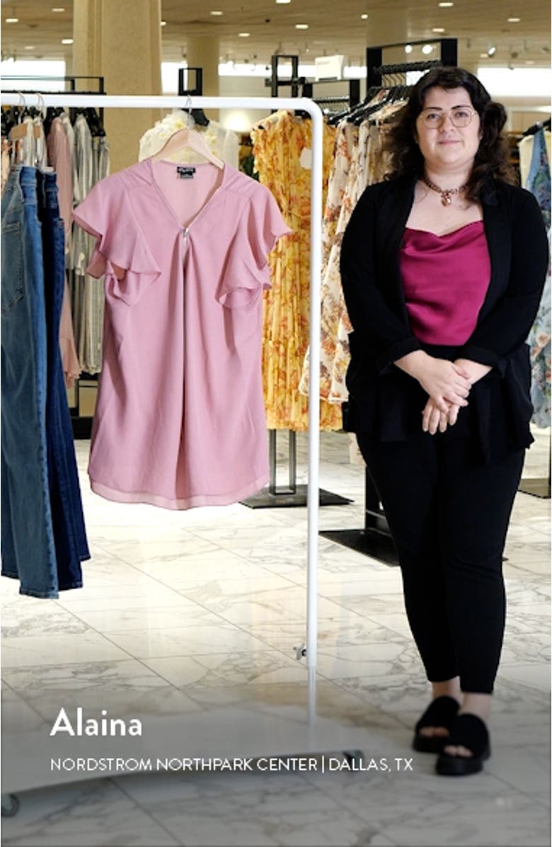 Fling Half Zip Top, sales video thumbnail