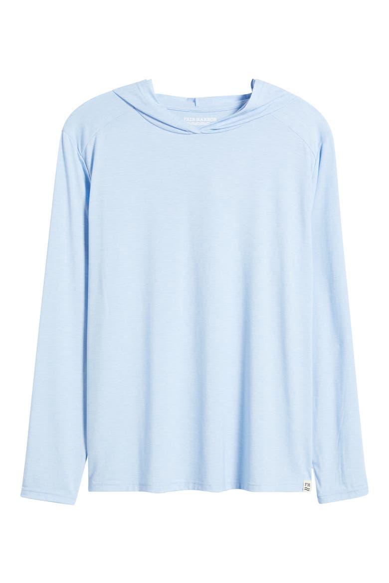 The Seabreeze Performance Pullover Hoodie, Alternate, color, BLUE GLOW