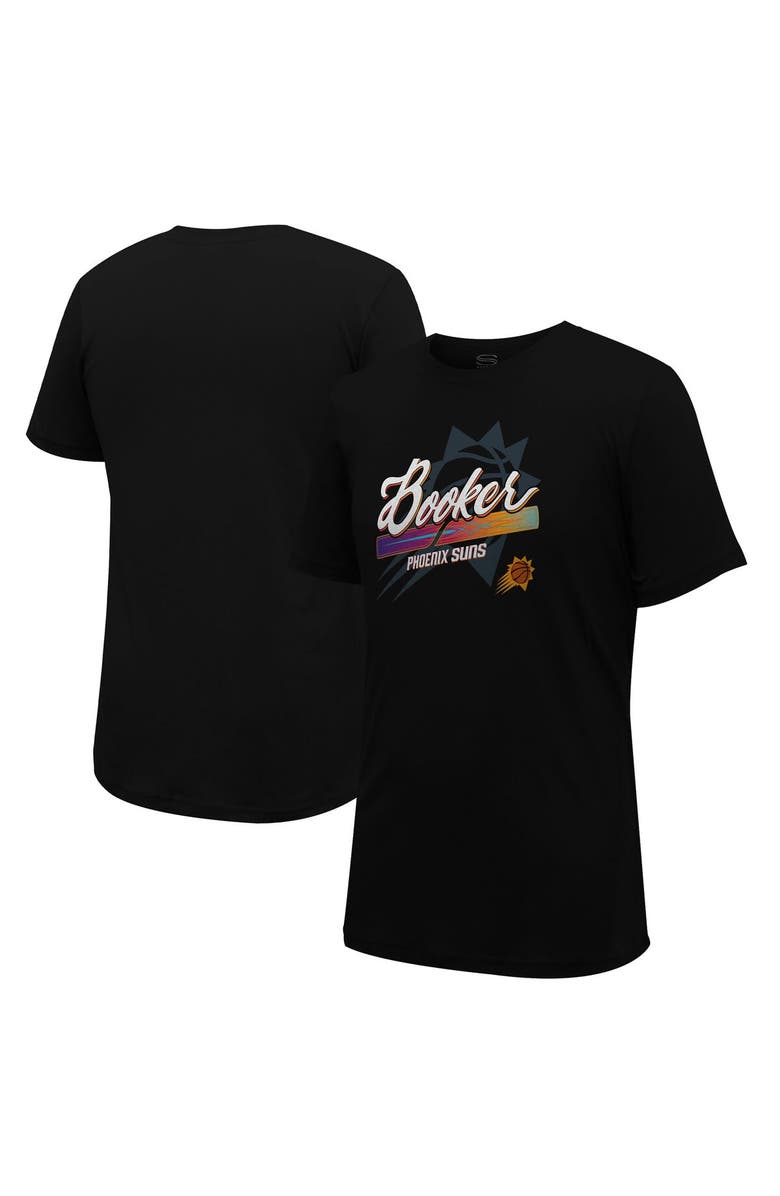 Stadium Essentials Unisex Stadium Essentials Devin Booker Black Phoenix Suns 2023/24 City Edition Player Graphic T-Shirt, Main, color, 