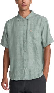 RVCA Mellowist Short Sleeve Button-Up Shirt