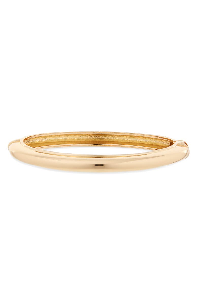 Nordstrom Skinny Hinged Bangle, Main, color, Gold