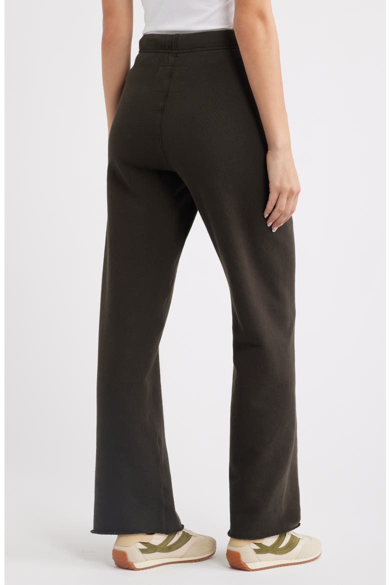 Catherine Cotton Sweatpants, Alternate, color, FOREST