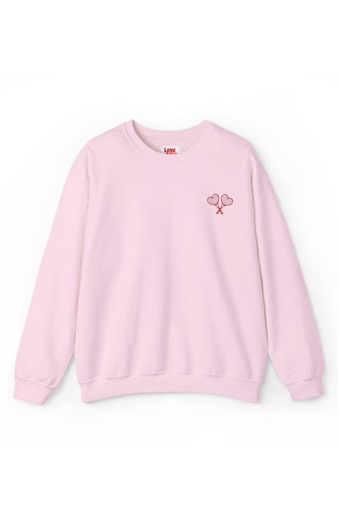 Adult Embroidered Crewneck Sweater