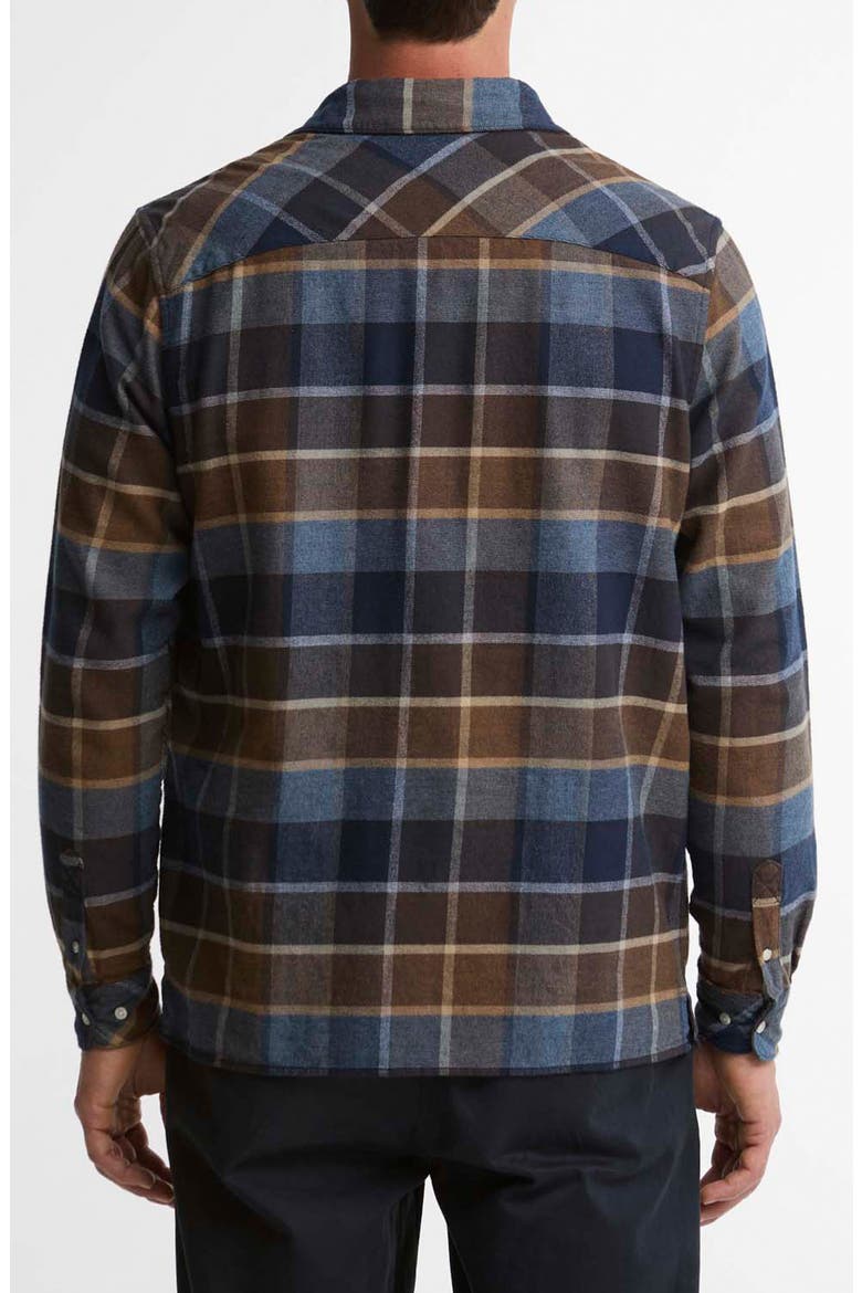 Copswell Relaxed Checked Cotton Shirt, Alternate, color, DARK SAND