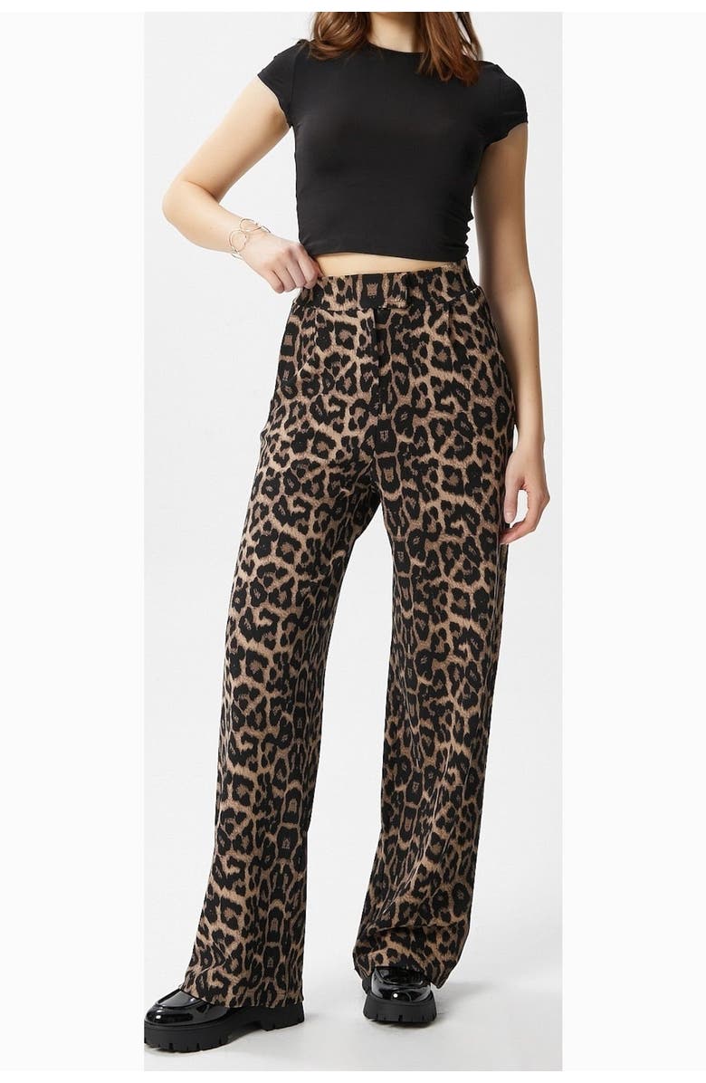 Prologue Shoes High Waist Stretch Palazzo Pants, Alternate, color, 