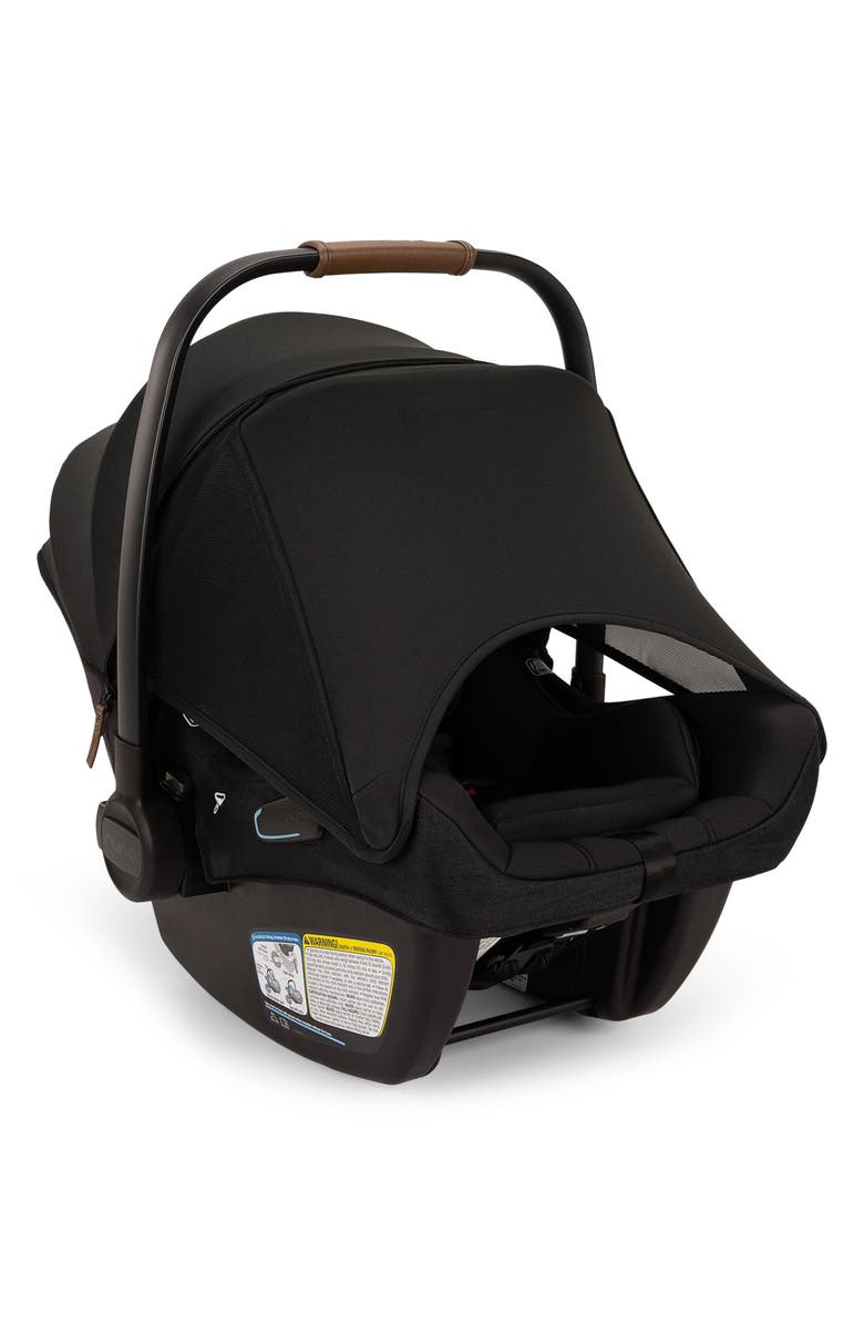 Nuna PIPA<sup>™</sup> aire rx infant car seat & DEMI<sup>™</sup> next stroller Travel System, Alternate, color, Caviar