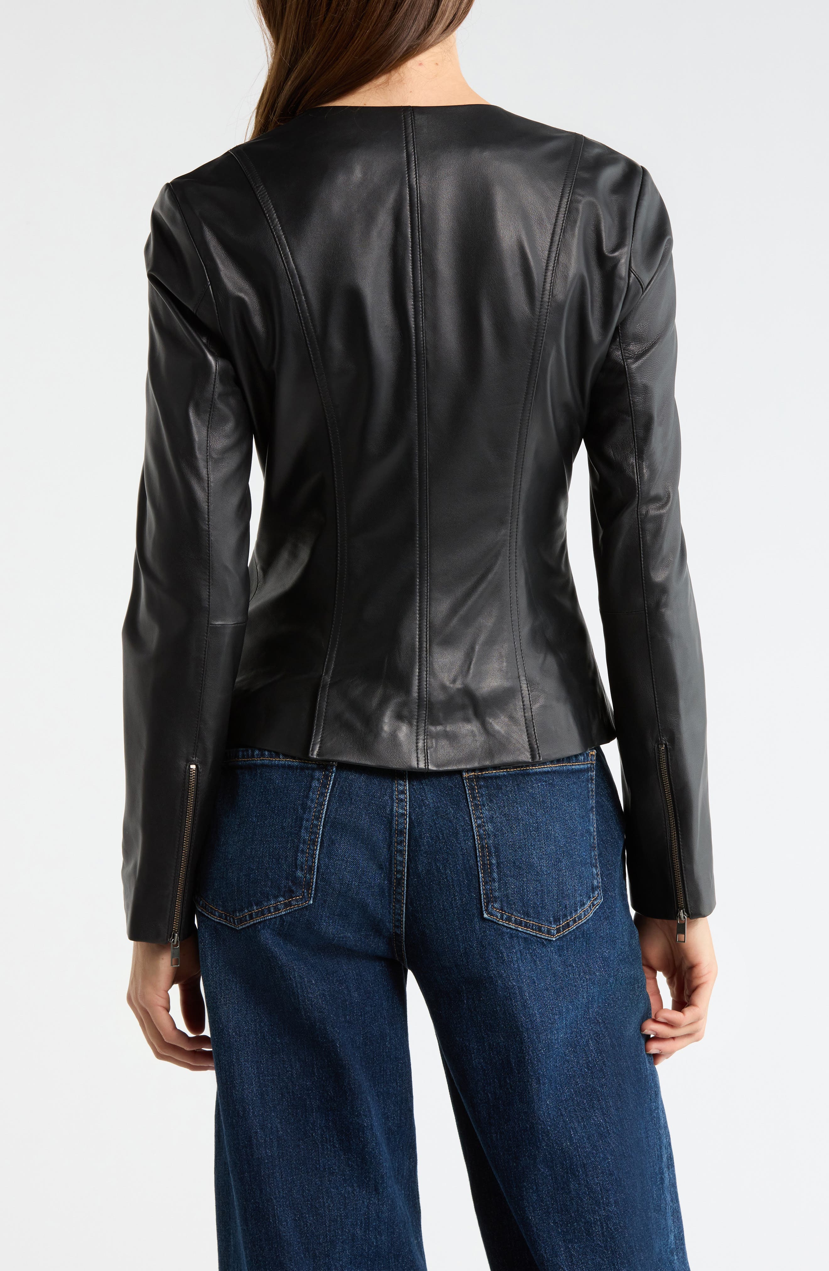 Wells Leather Jacket - image 2