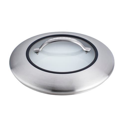 Scanpan Ctx 6.25 Inch Steel & Glass Lid In Silver