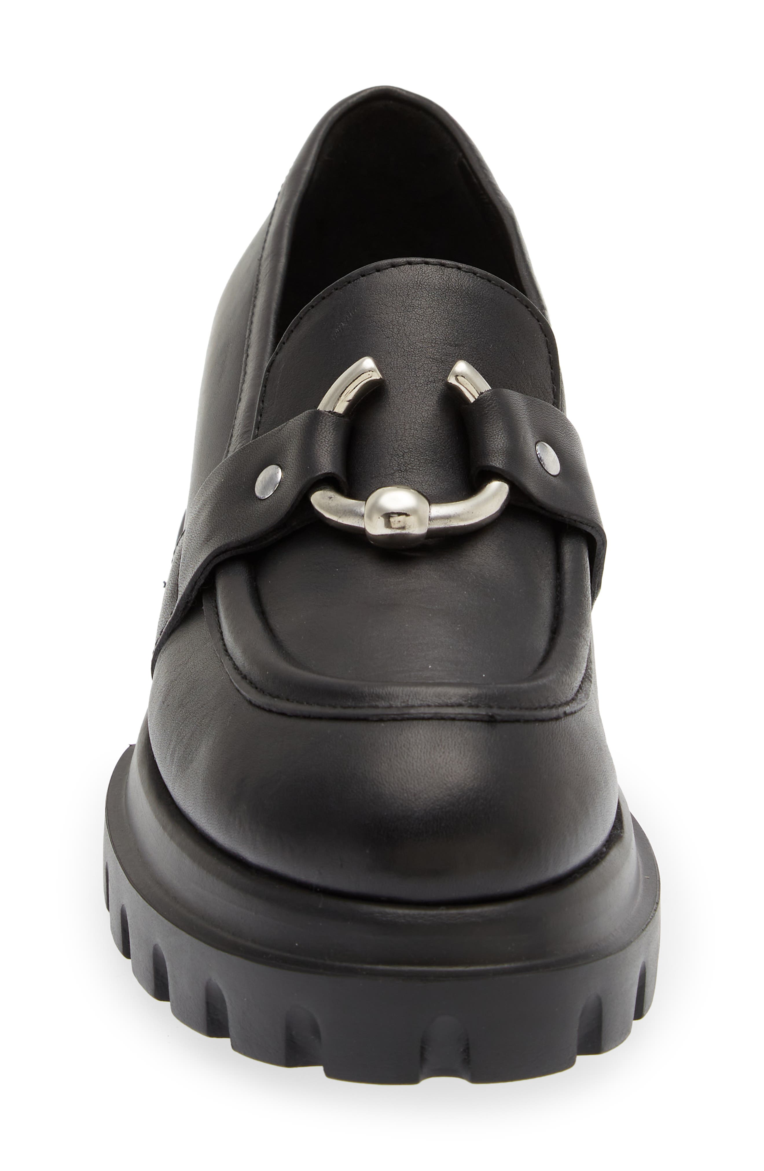 Monique Bit Loafer, Alternate, color, BLACK