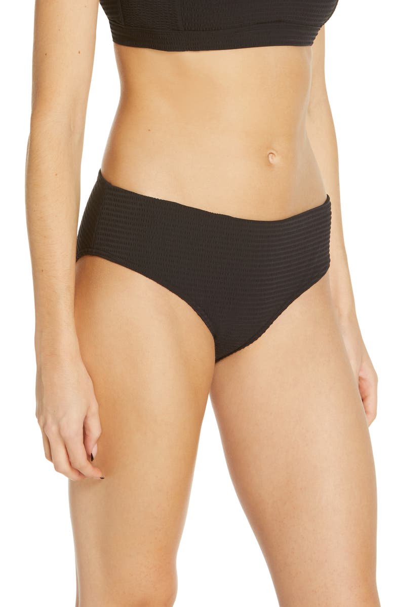 Sea Level Mid Bikini Bottoms, Alternate, color, 
