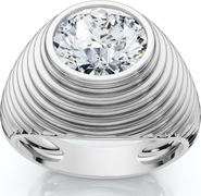 Bliss Diamond Certified 2Ct Kara Diamond Engagement Anniversary Ring 14k Gold Lab Grown
