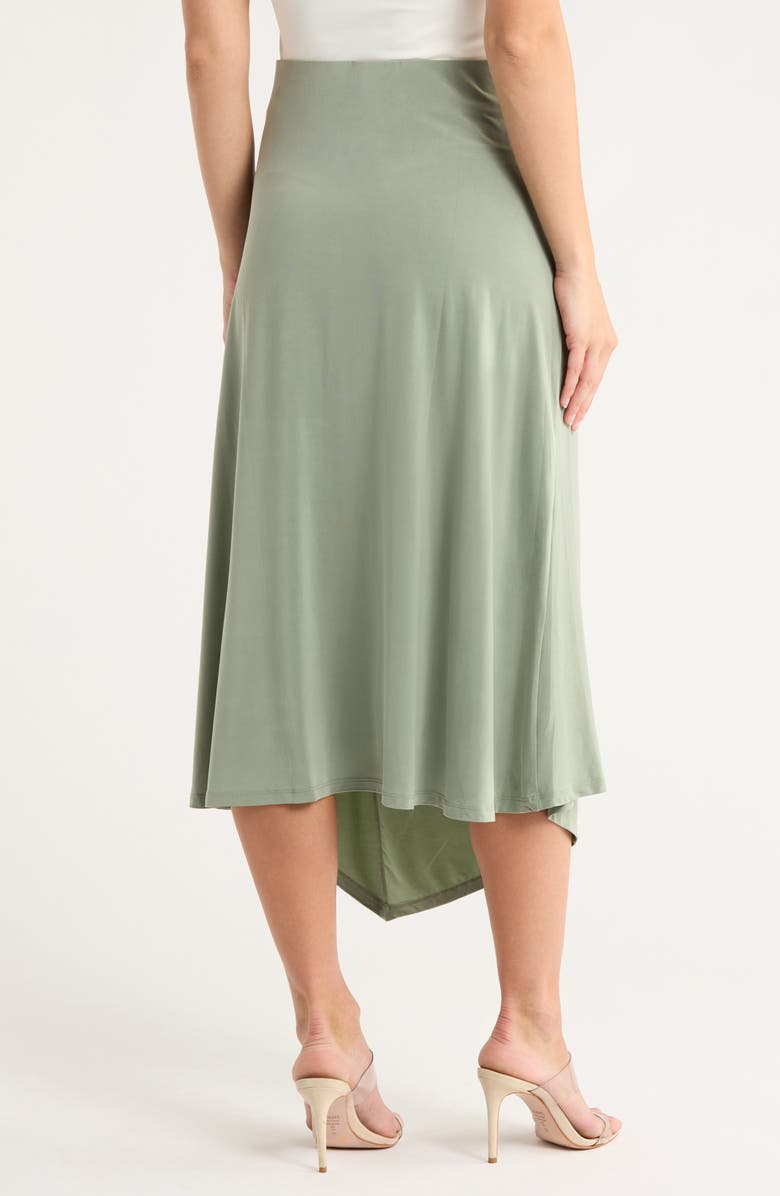 & Other Stories Hania Cupro Skirt, Alternate, color, Khaki