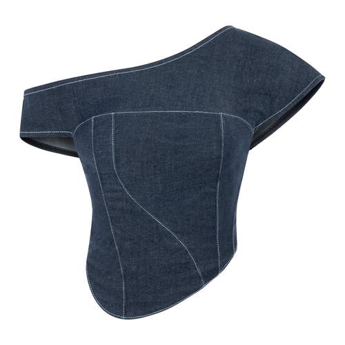 Jendue Vonk Asymmetric Top In Vista Blue