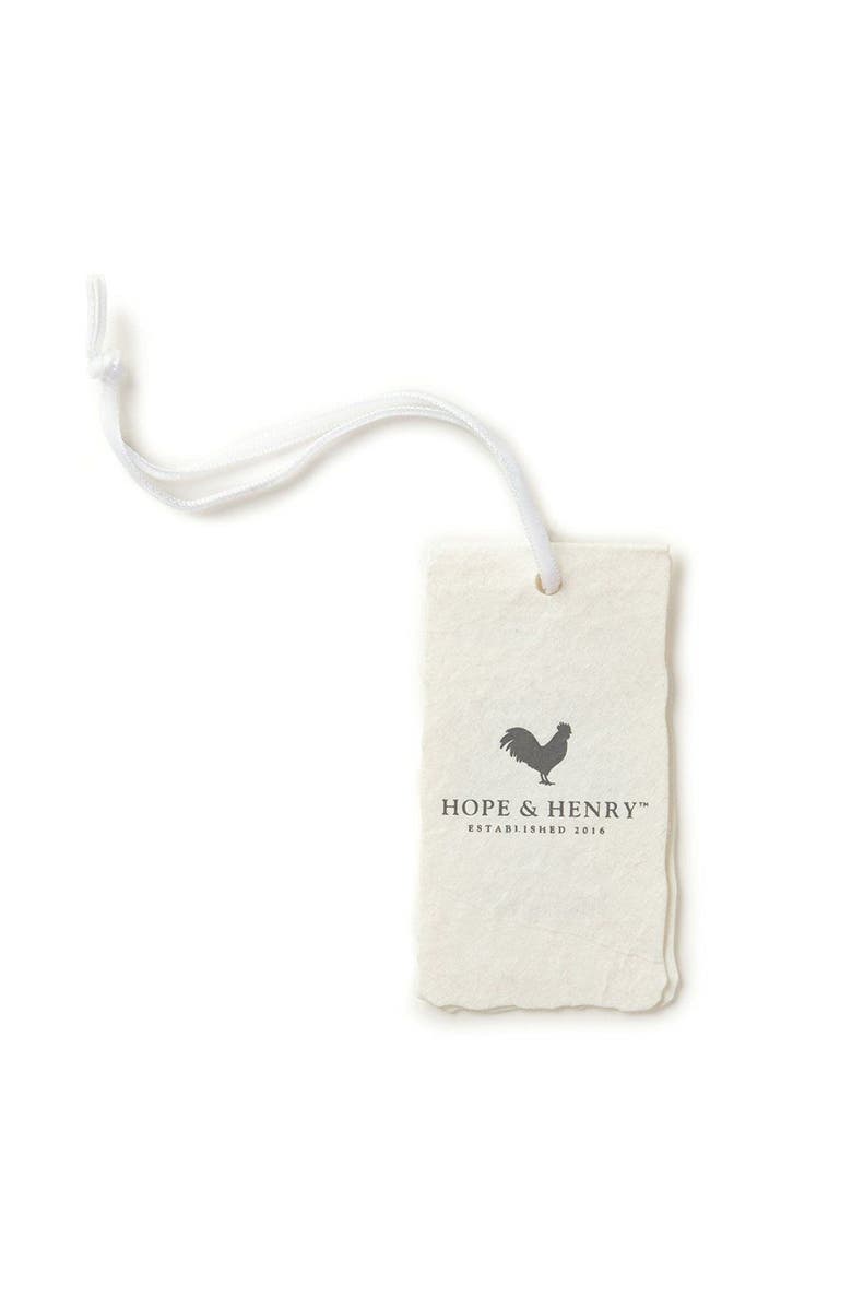 Hope & Henry Baby Boys' Quilted Henley Tee, Infant, Alternate, color, Gray Heather Quilted