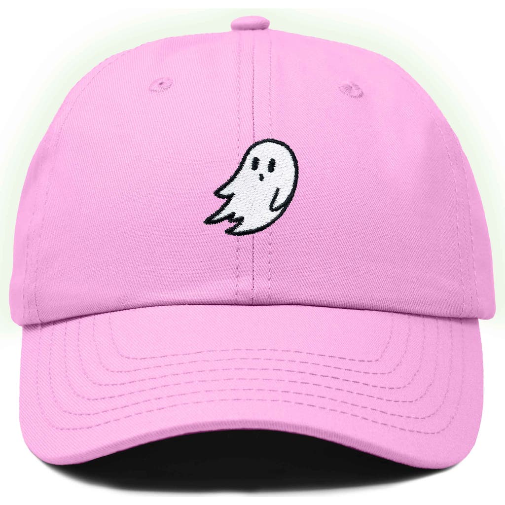 Dalix Ghost Dad Hat In Light Pink