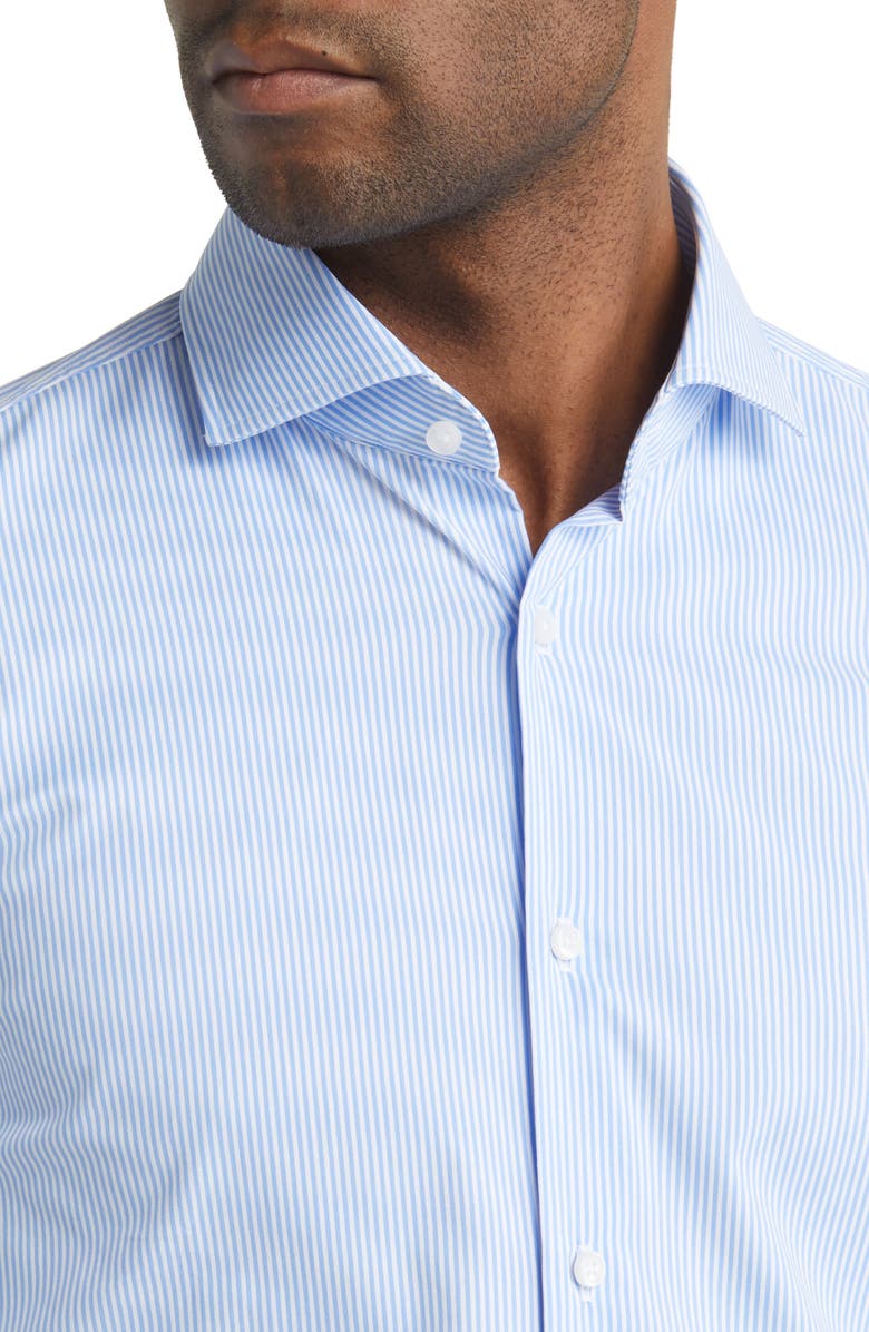 BOSS Hank Slim Fit Stretch Performance Dress Shirt, Alternate, color, 