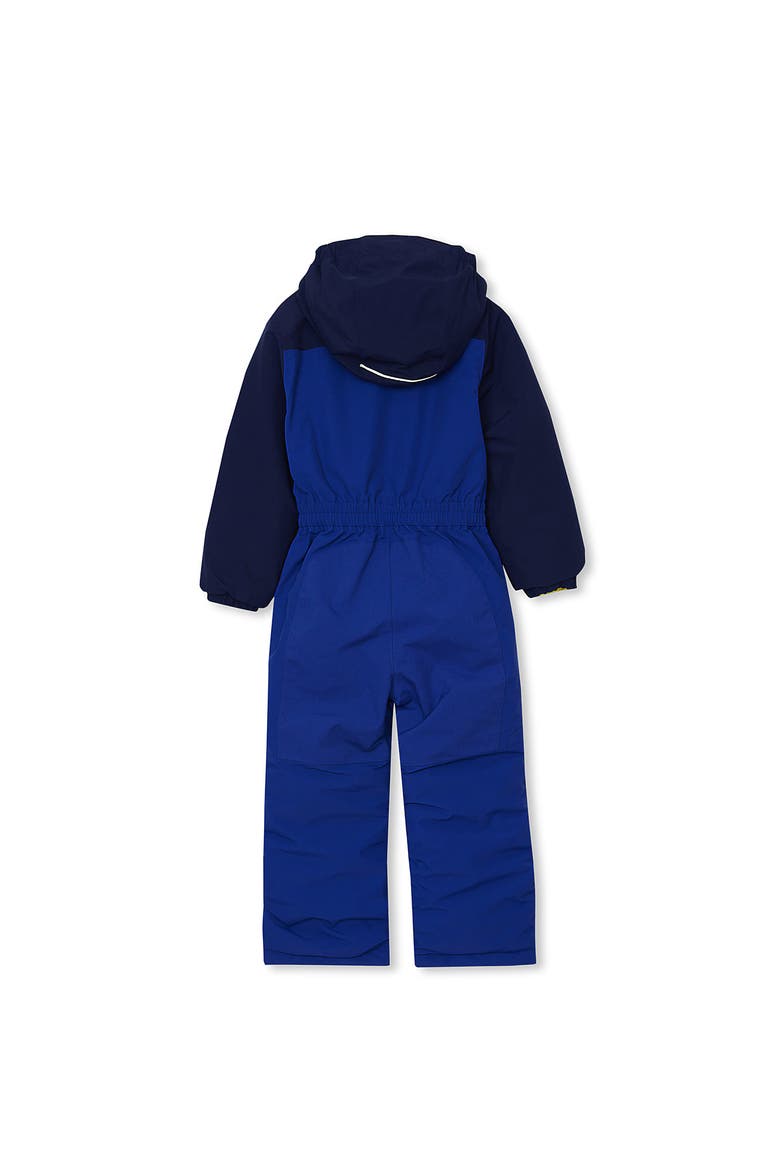 Kids Squall Waterproof Insulated Iron Knee Winter Snow Suit, Alternate, color, Royal Blue/Navy/Pale Yellow