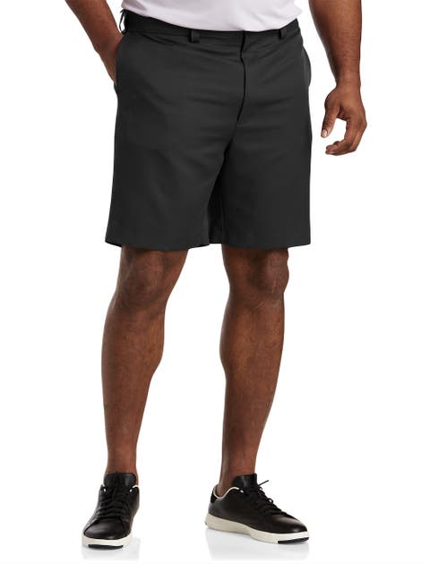 Big & Tall Waist-Relaxer Microfiber Shorts