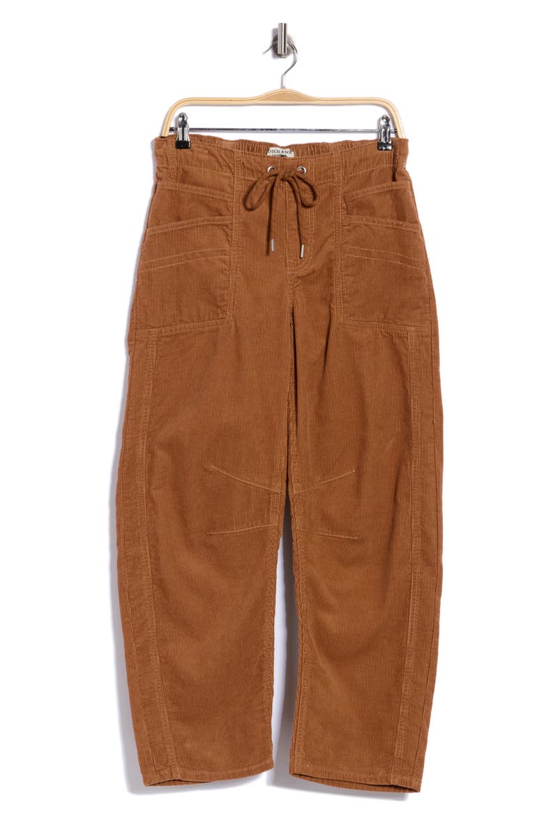 The Arc Corduroy Barrel Leg Pants, Alternate, color, THRUSH