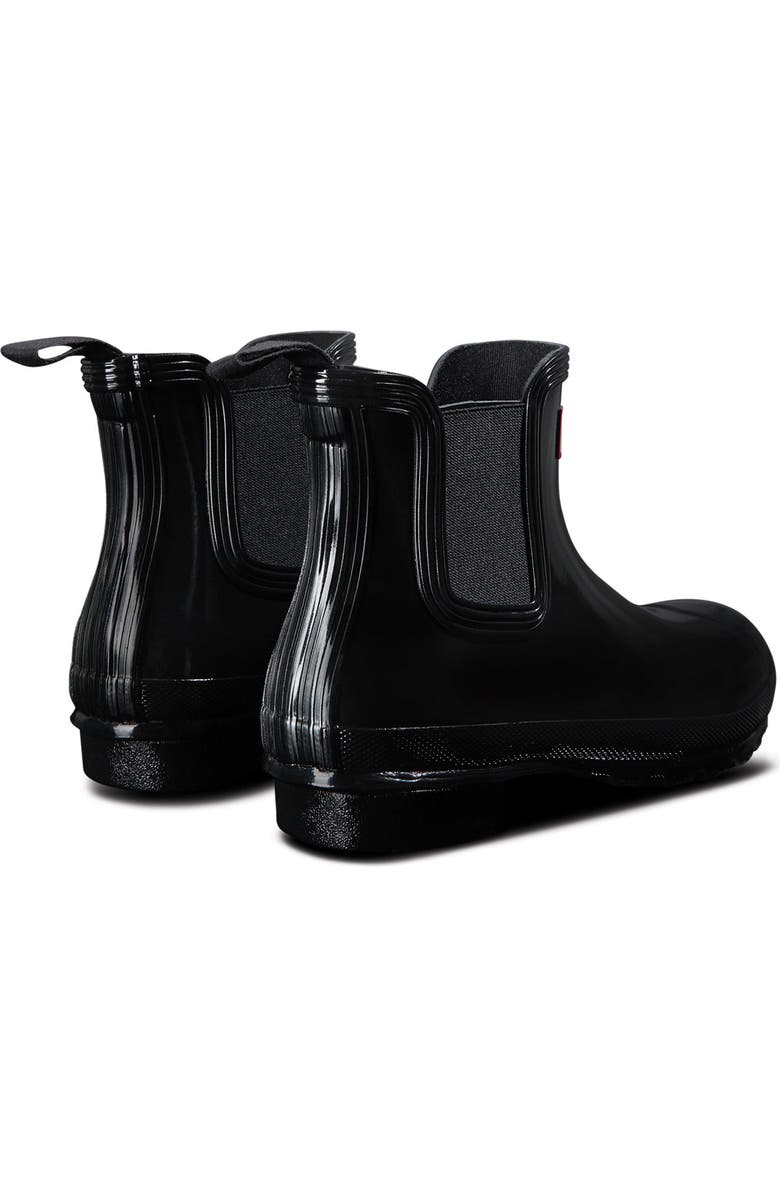 Hunter Original Gloss Waterproof Chelsea Boot, Alternate, color,