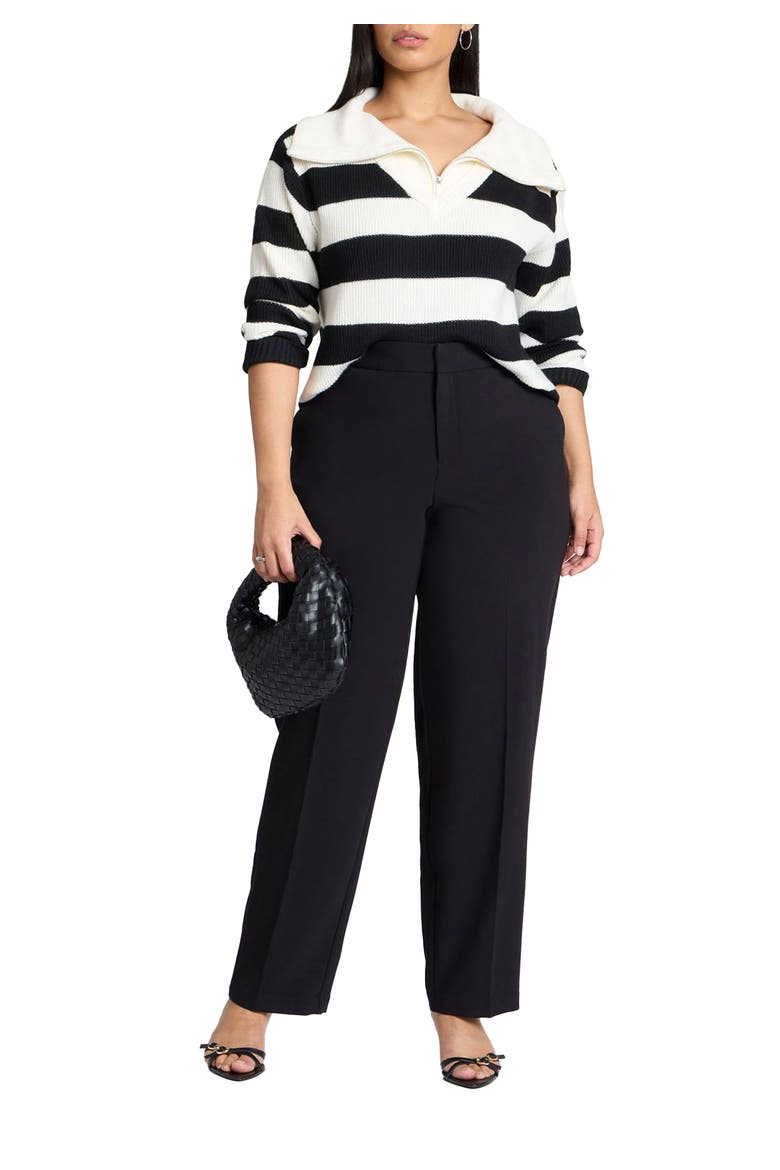 The 365 Semi Stretch Straight Leg Work Pant, Main, color, BLACK ONYX