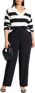 ELOQUII The 365 Straight Leg Pant