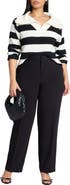 ELOQUII The 365 Straight Leg Pant