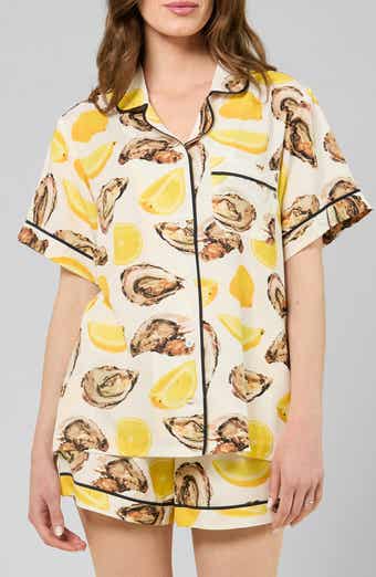 Katie Kime The World is Your Oyster Toile Short Pajamas