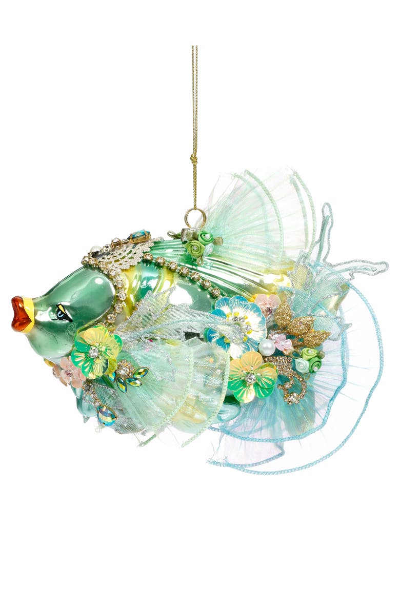 Mark Roberts Jewel of the Sea Fish Ornament , Green, Main, color, Medium Green
