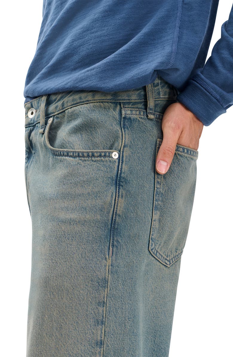 rag & bone Fit 4 Authentic Rigid Infuse Straight Leg Jeans, Alternate, color, Sepin