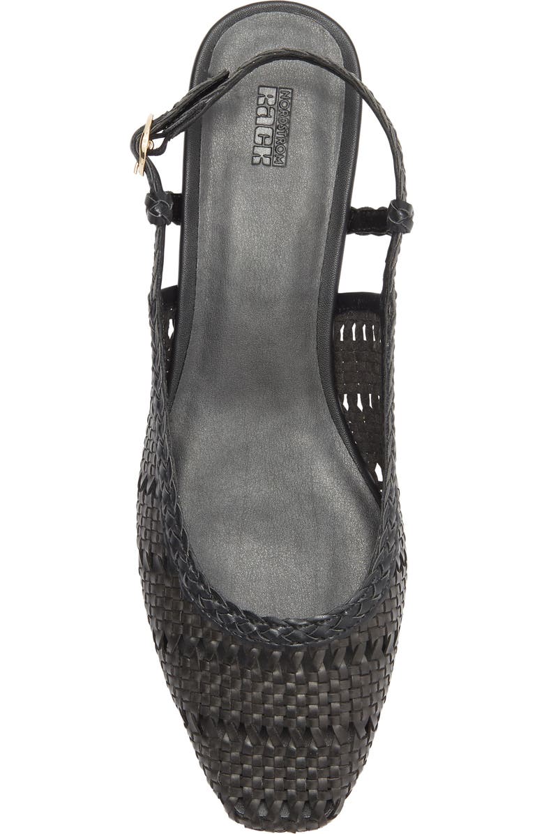 NORDSTROM RACK Bretta Woven Slingback Pump, Alternate, color,