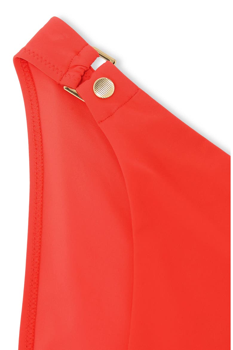 Sandy Bikini Bottoms, Alternate, color, CORAL ORANGE