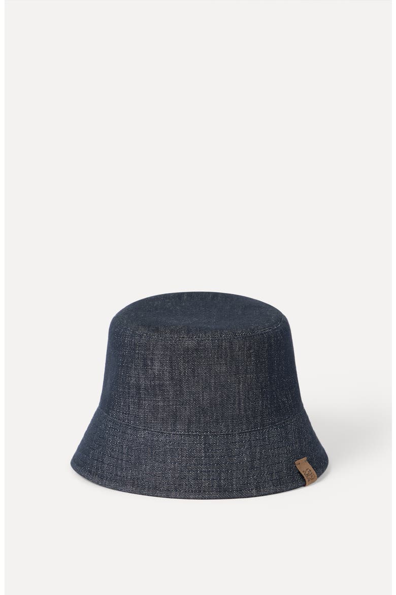 Bucket hat with logo, Alternate, color, Denim