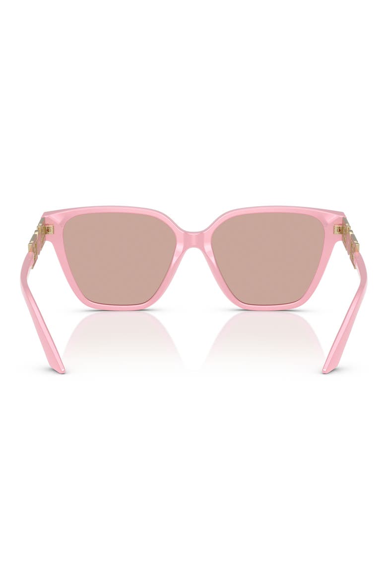 56mm Butterfly Sunglasses, Alternate, color, PASTEL PINK