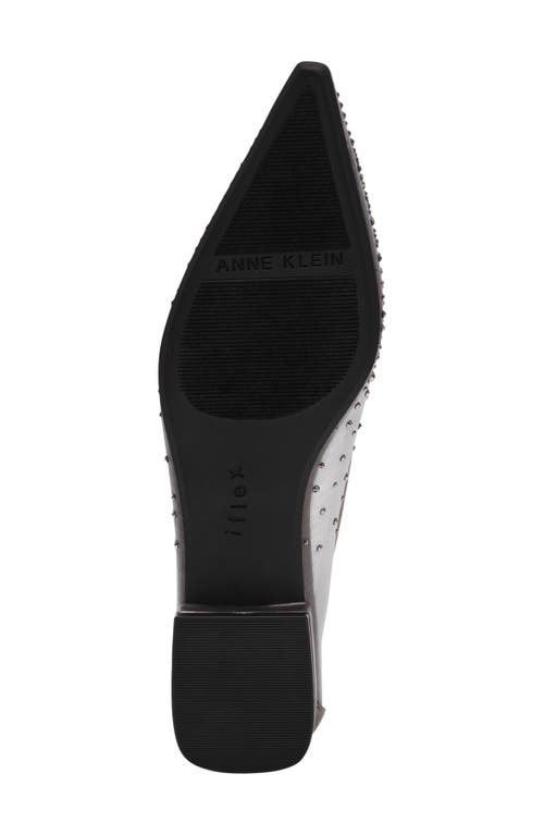 Anne Klein Carlisle Pointed Toe Pump In Silver